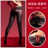 Fashion Bandage Pantyhose Sexy Lace Waist Low Oil Shiny Glossy Tights Woman Lingerie High Elastic Vintage Panties Pantyhose