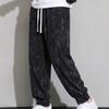Men's Plus Size Tie-Dye Jogger Pants, Elastic Waist Casual Summer Trousers (4XL-10XL)