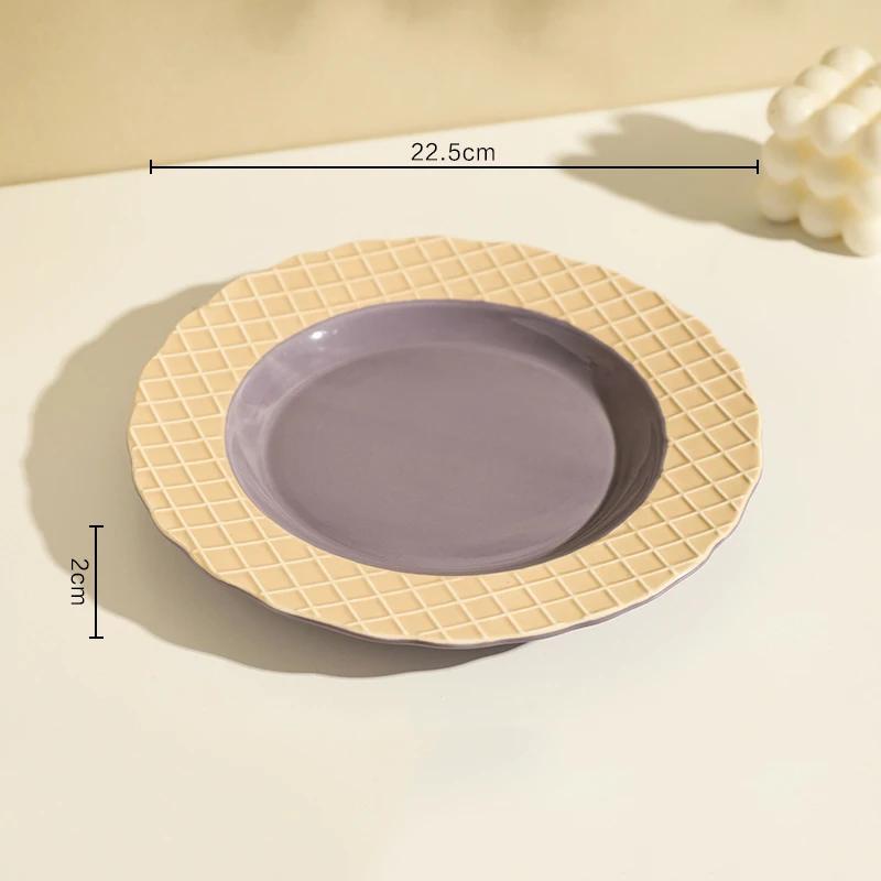 

Creative Modern Style Ceramic Coffee Cup Exquisite Daily Party Afternoon Tea Dessert Plate Home Breakfast Delicious Coffee Cups