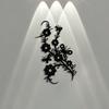 Floral Metal Wall Art Sign Home Commercial Decor Gift