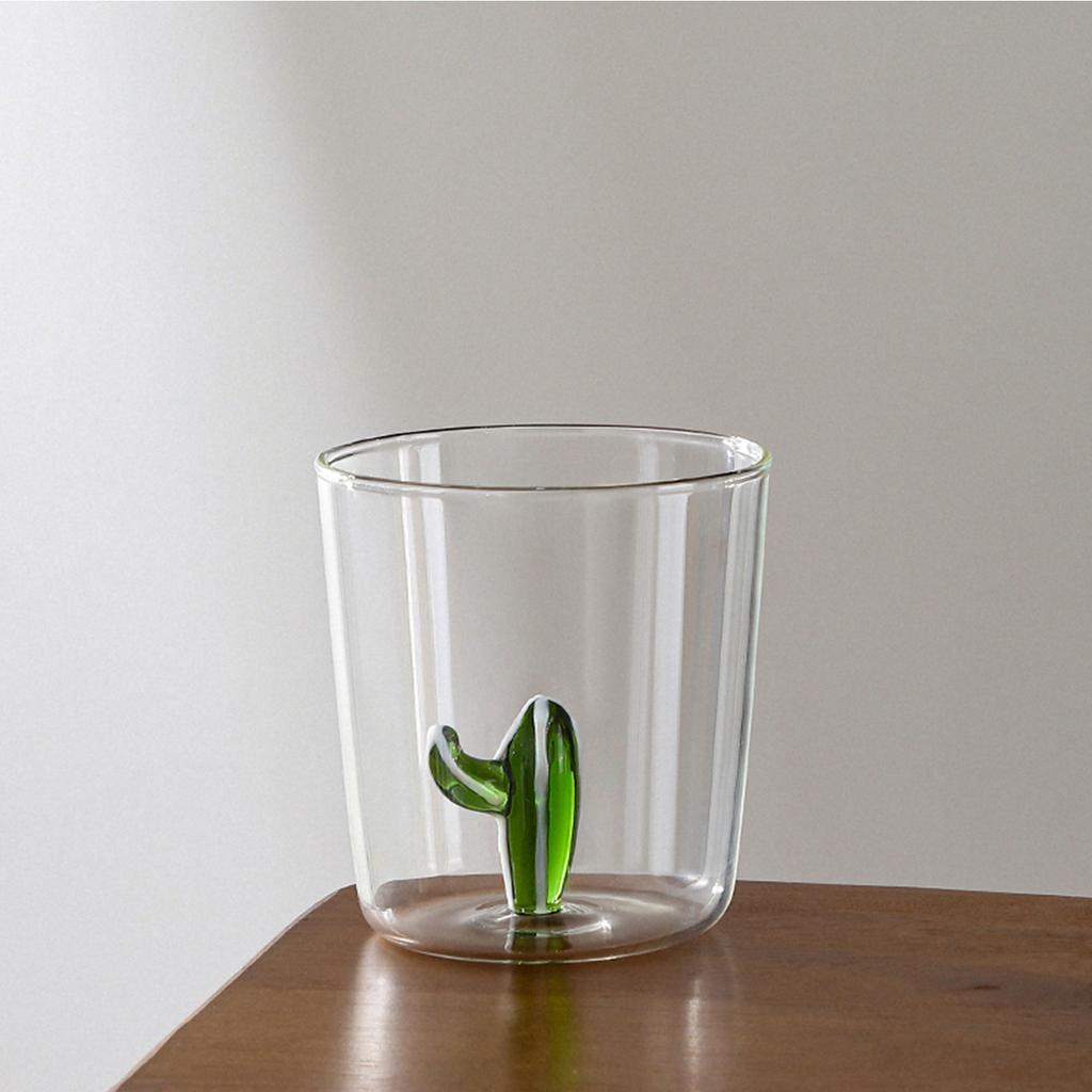 Christmas Tree Glass Wishing 3D Cartoon Animal Shape Cup Borosilicate Glass Single Layer Cup Living Room Guests Juice Cold Drink