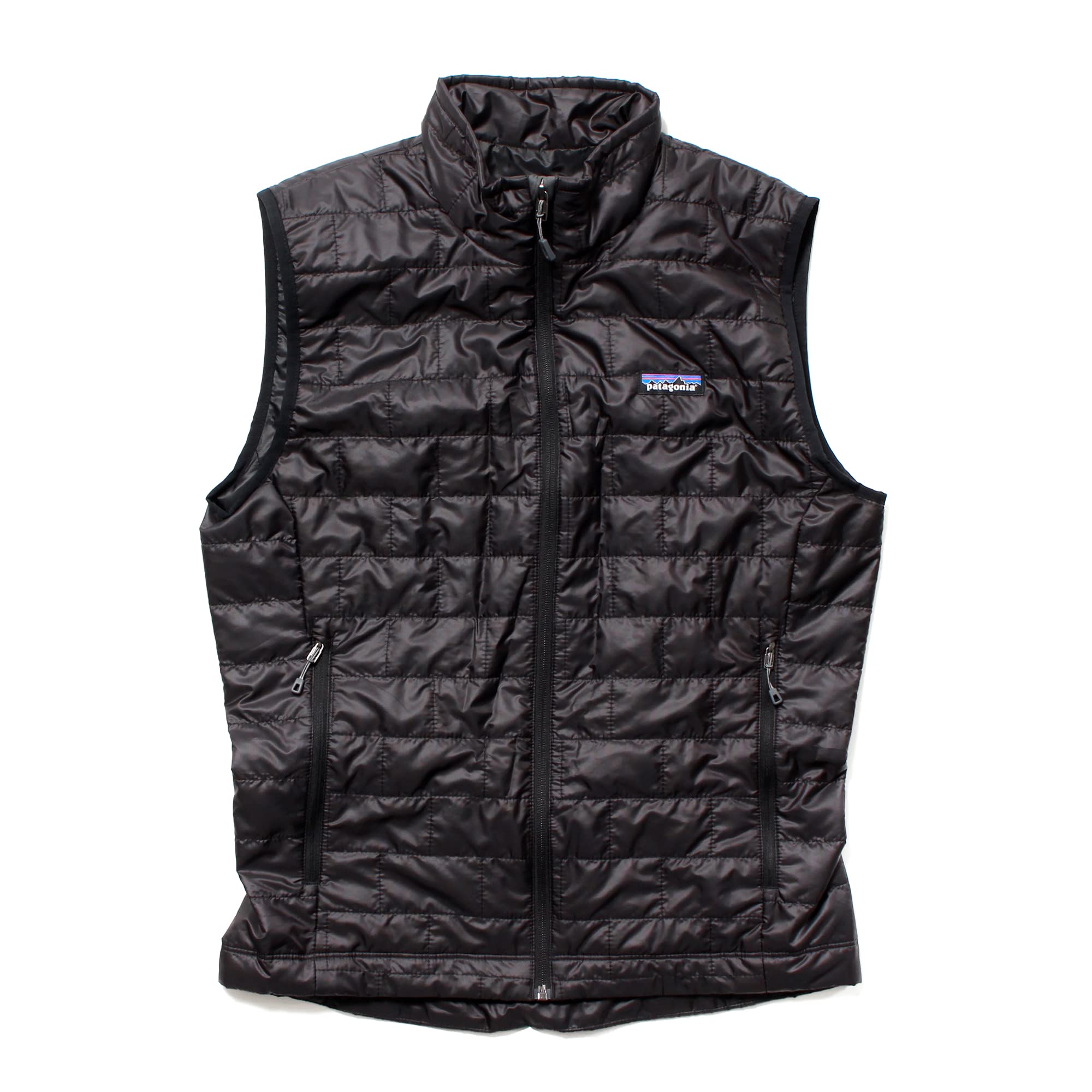 Мужской жилет Patagonia Nano Puff Quilted, размер 84242, Маленький, Черный, чёрный