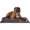 Chew Proof Dog Crate Pad Mat-More Durable and Indestructible Fabric Dog Bed for Chewers Tough On Their Bed-Durable Kennel Pad for Dogs Cages-Water