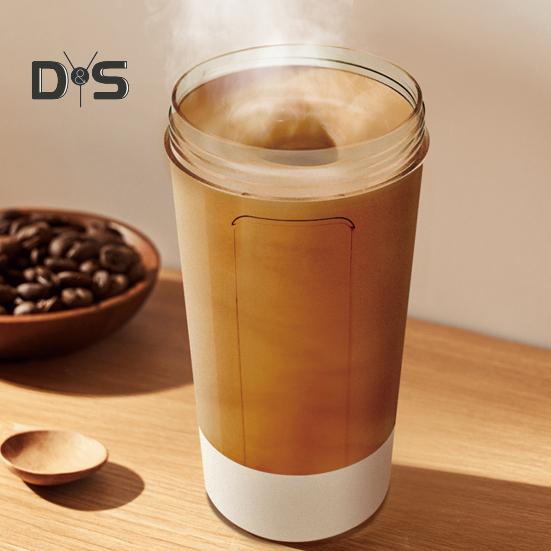 Elektrický proteinový šejkr, lahev s instantním mixérem, mixér na proteinové koktejly, ořechy a ovoce, samomíchací šejkr pro fitness nadšence, USB