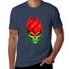 Skull T-shirt T Shirts Cotton 100% Black Cotton T-shirt Plain For Man Package T Shirt Man Casual T-shirt