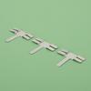 20 Pieces T-shaped Nickel Sheet for Battery Nickel Plated Steel Strip Sheet Improve Work Efficiency Low Resistivity