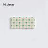 10Pcs 1:12 Dollhouse Furniture Simulation Square Floor Decoration Splicing Wooden Floor Diy Educational Pretend Play Toy