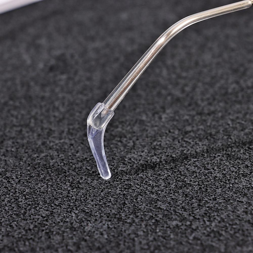 10 par Tip Eyeglasses Glass Accessories Przezroczyste silikonowe antypoślizgowe zaczepy na uszy