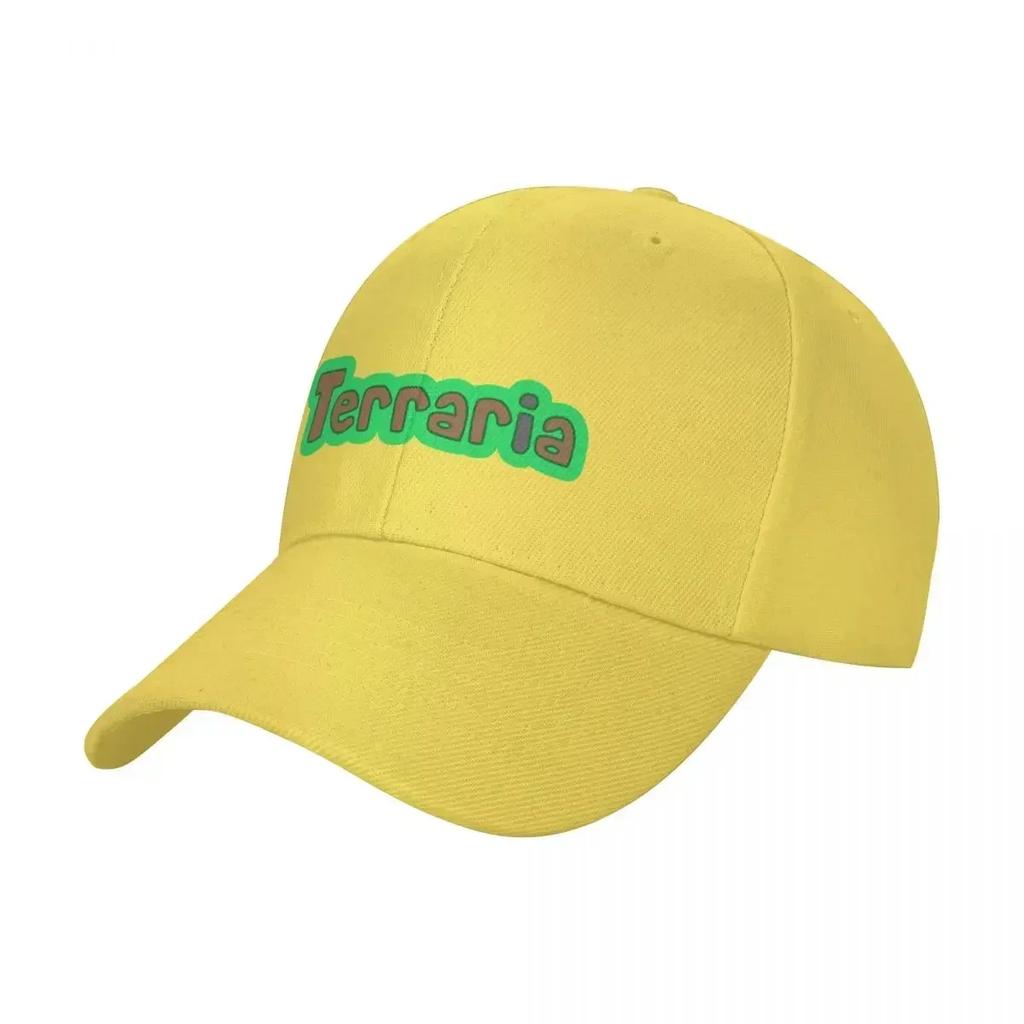 Terraria Merch Terraria Logo Baseball Cap Big Size Hat Kids Hat Golf Women Mens