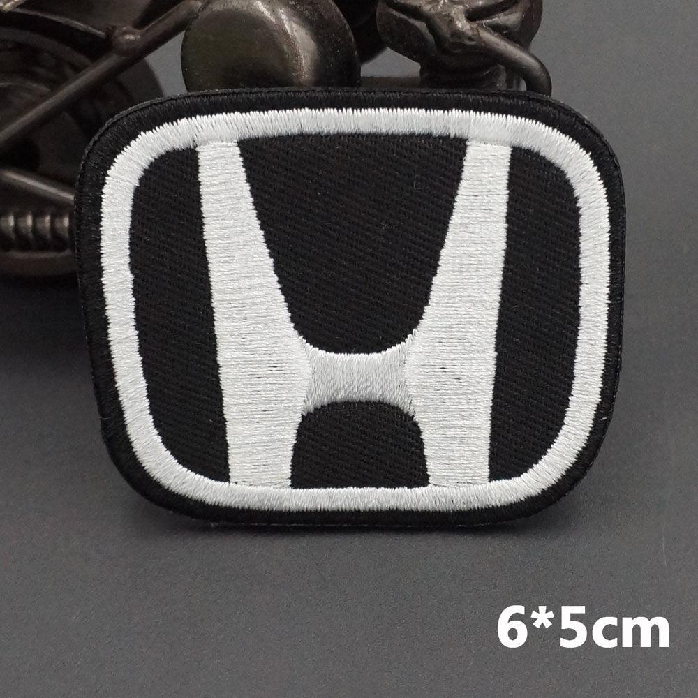 

For Honda CB400 CB650 FCBF CBR25ORR CRF SH3O0 NC75O Motorcycle Logo Embroidered Cloth Stickers Clothing Hole Patch Decal Sewing style