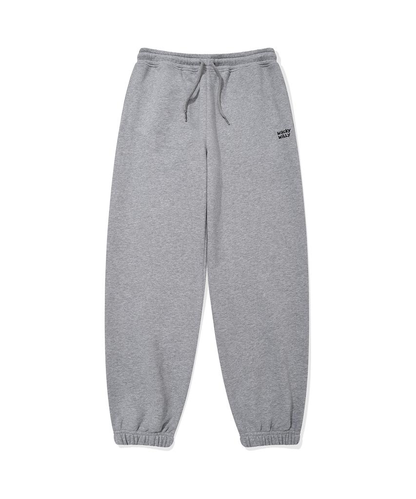WACKY WILLY Signature Sweat Jogger Pants Grey
