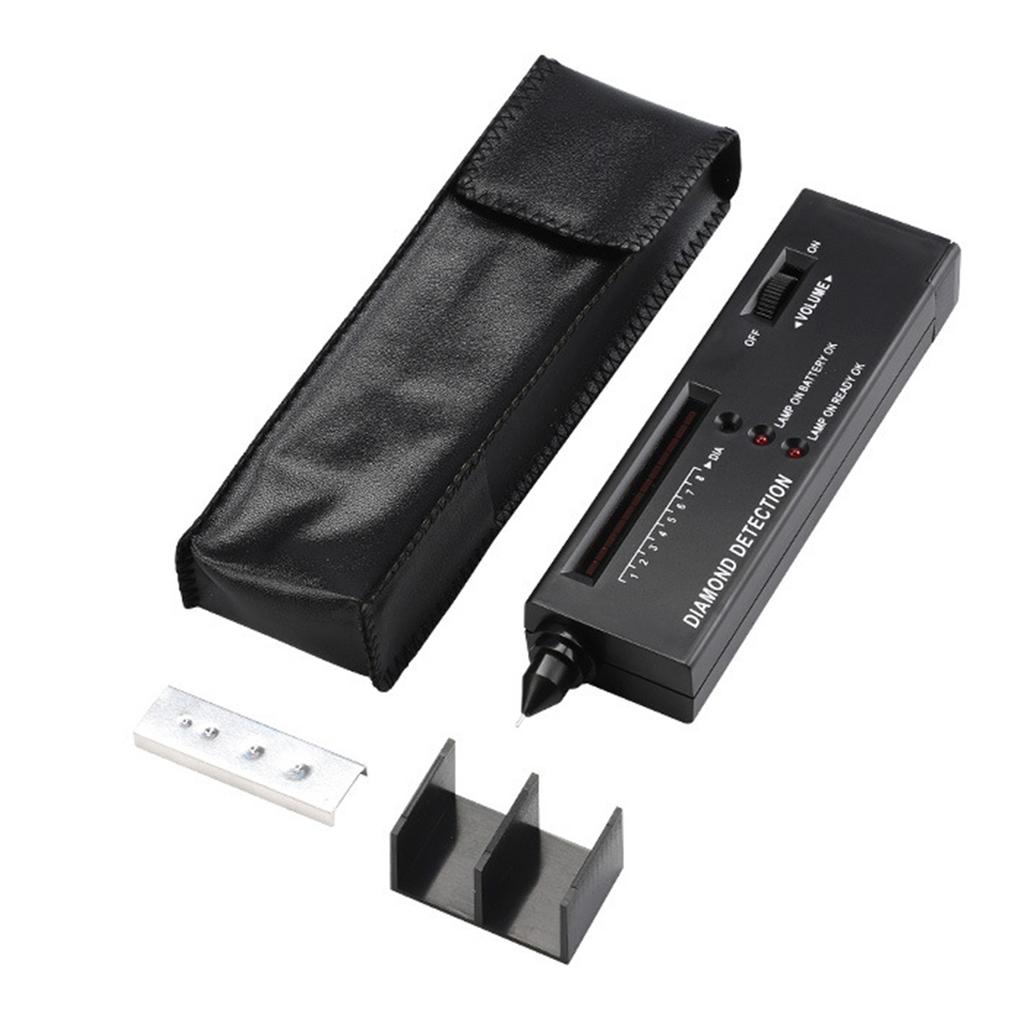 High Precision Diamond Tester Pen Diamond Testing Tool ABS Texture Diamond Testing Device for Jewelers and Enthusiasts