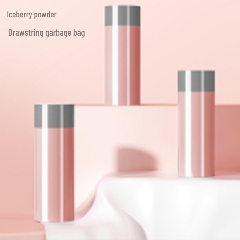 Large Pink Drawstring Garbage Bags for Kitchen and Dorm