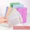 48 Sheets Week Savings Challenge Papers A6 Loose Leaf Binder Save Money Notebook Euros USD Cash Budget Planner Supplies