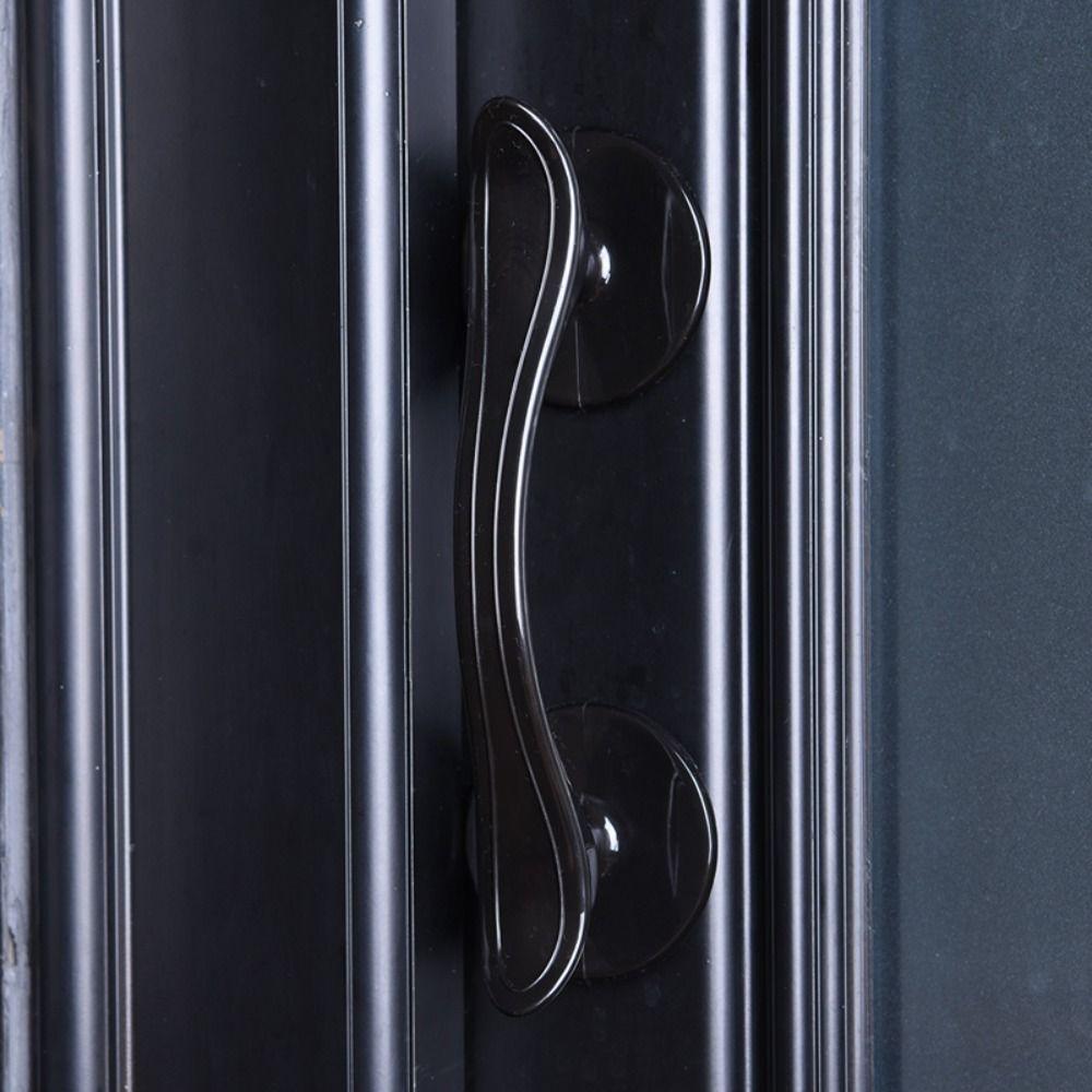 Non-slip Suction Cup Door Handle Self-adhesive Cabinet Handle Door Punch-free Pulls  Cupboard
