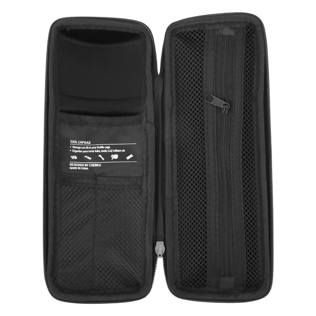 Flaschenförmige Fahrradtasche Fahrradtasche Box Tragbar Radfahren Reparaturwerkzeugset Aufbewahrungshalter EtuiL Carbon