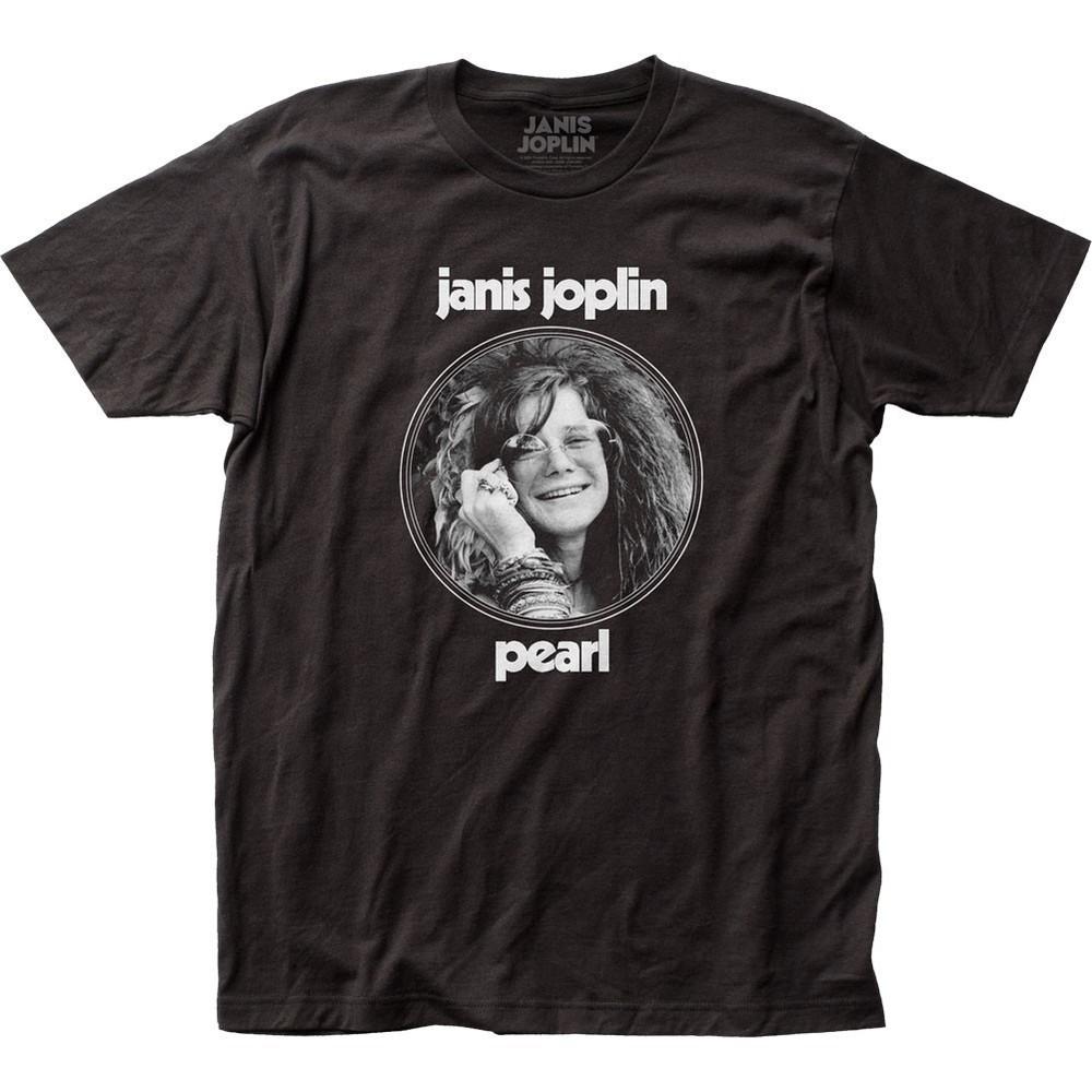 Janis Joplin Pearl Mens T Shirt Music Classic Concert Rock Band Tee New Black Unisex T-Shirt XXL