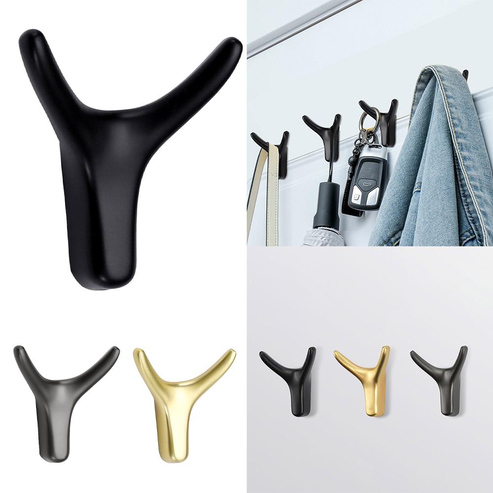 Nástěnné háčky Věšáky Dveřní Nástěnné Věšáky na kabáty Design volského rohu Šatní skříň Věšák na oblečení Slitina zinku Kuchyňská Koupelnová Organizace