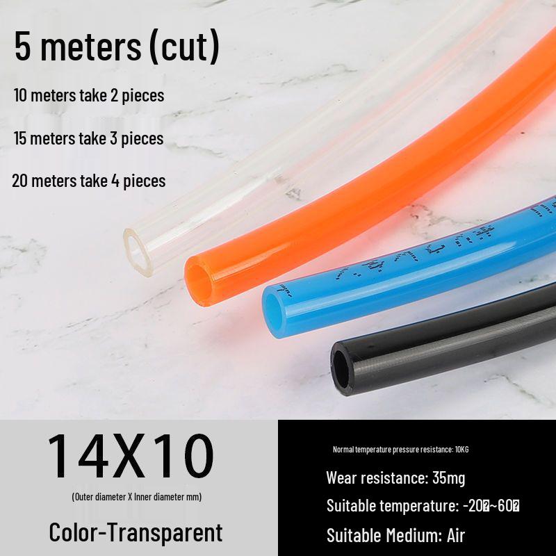 High-Pressure 8MM PU Pneumatic Air Hose for Air Compressors