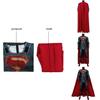 Quality Superman Man Of Steel Cosplay Costume For Unisex Adults And Kids**