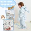 Baby nest Baby Clothes Jumpsuit Down Coat Jacket Coverall Bear Long Sleeve Romper Coat Cold Protection Autumn Winter Boys Girls Animal 73 Months 6-9
