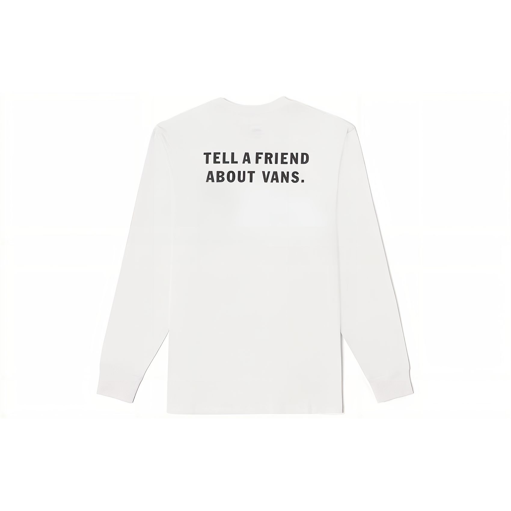 Vans Футболка-пуловер с круглым вырезом и длинными рукавами — фото 3