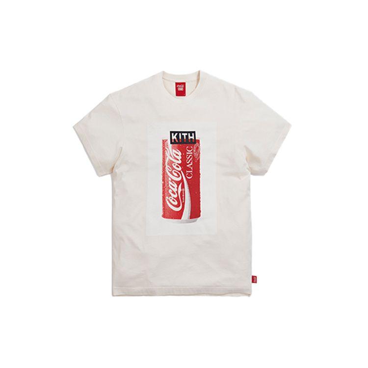 

Kith x Coca-Cola Can Vintage Tee Ivory Unisex Tops Cream KH3872-104 M