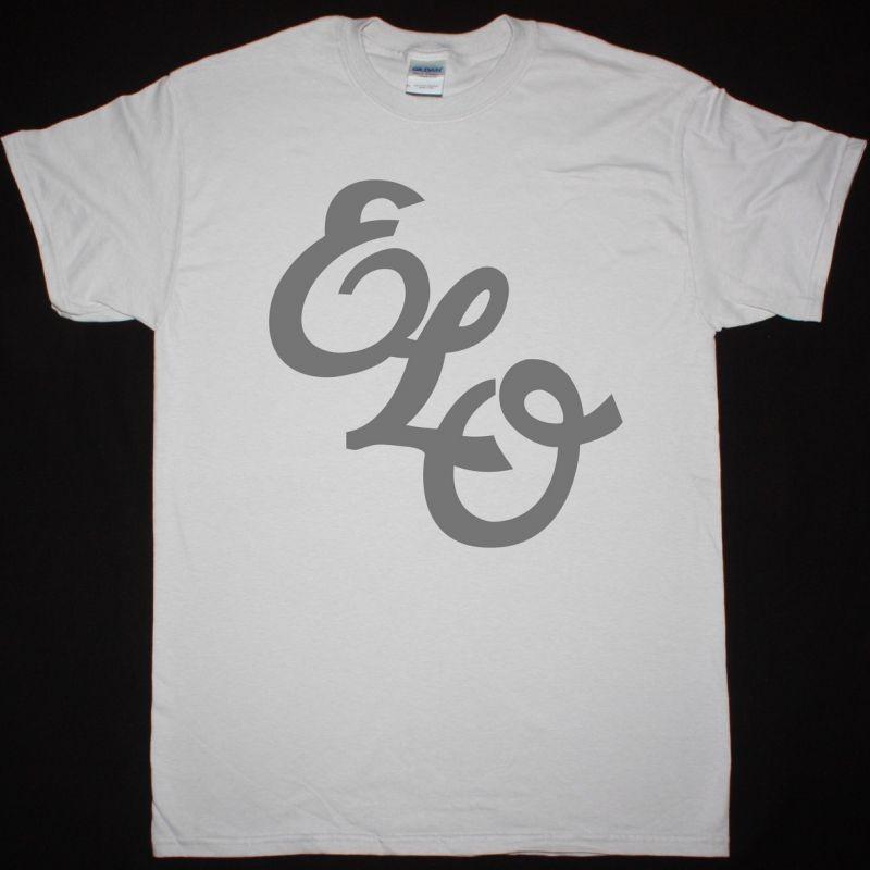 Electric Light Orchestra Logo Grey T-Shirt Rock Tee S разноцветный