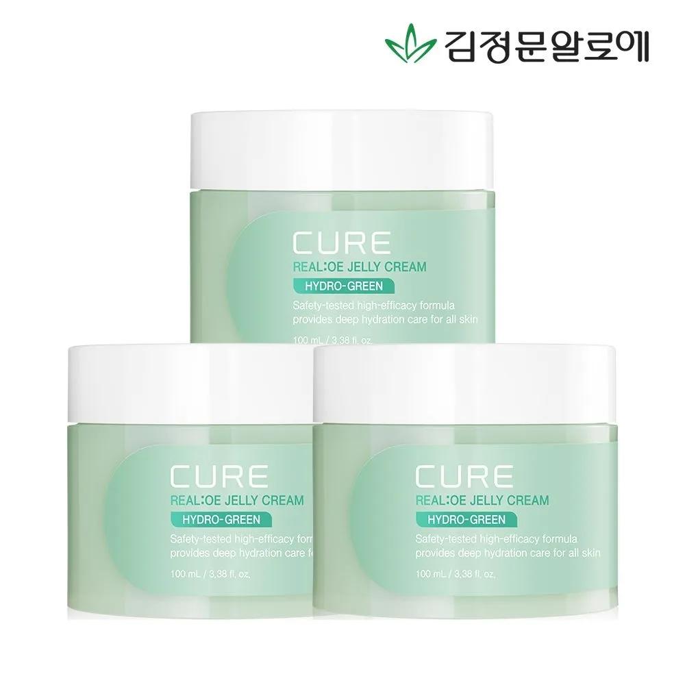 CURE Realoe Jelly Cream 100ml 3 Pieces