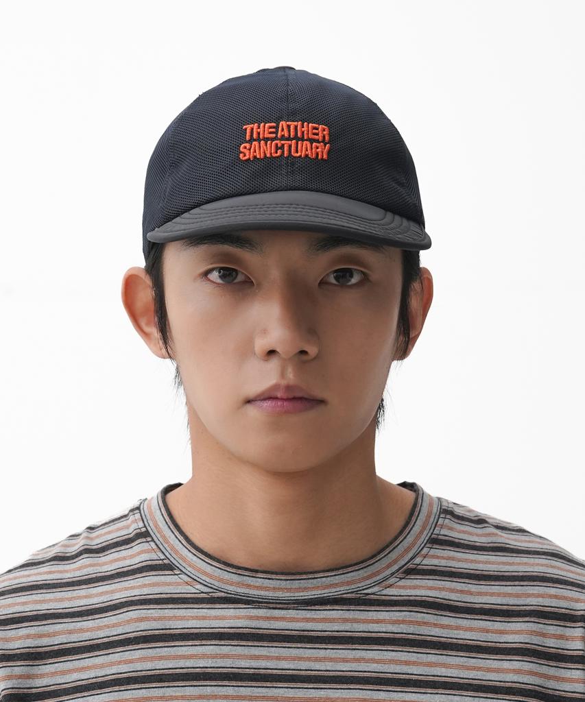 Diadeosaengchyueoli Origin Volume Logo Mesh Cap (Black)