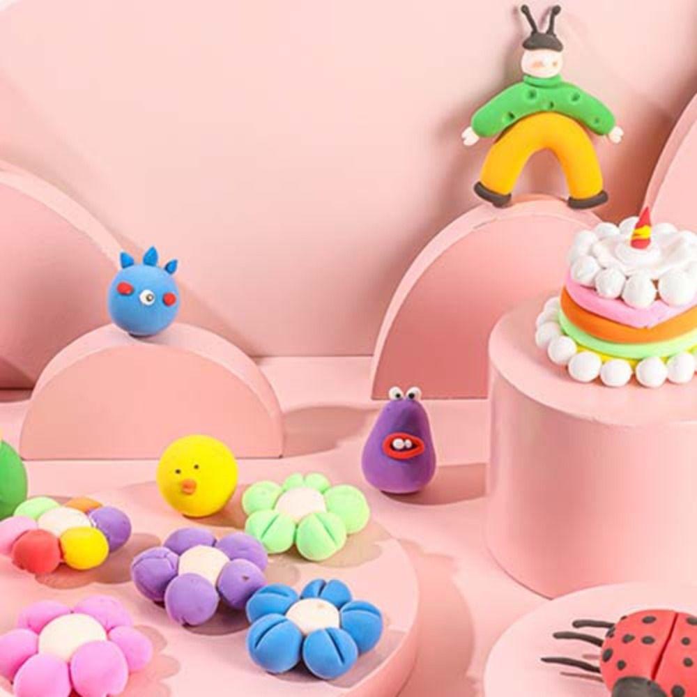 Light Clay Polymer Light Clay Soft Plasticine Toy Ultra-Light Clay Toys Playdough Slimes Toy