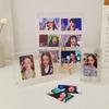 Acrylic Photo Frame Kpop Photocard Stand Idol Photocard Display Picture Frames Photo Card Protector Frame Room Desktop Decor