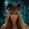 Chuunibyou Gothic Lolita Sheep Horn Hairpin - Soft Girl Headdress for Comic Con & Halloween