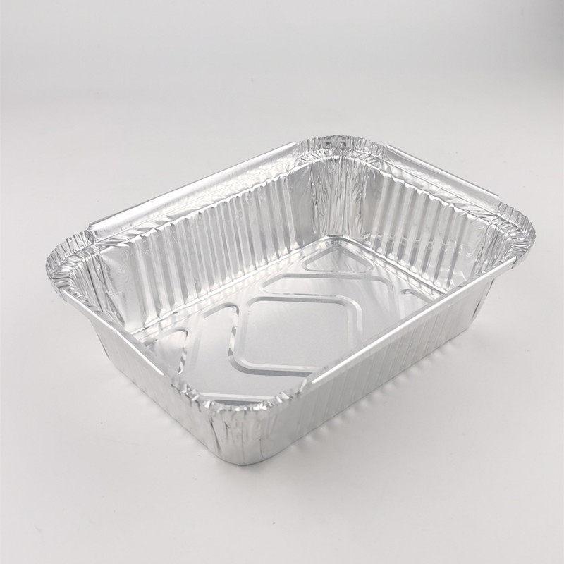 Disposable Aluminum Foil BBQ Pans with Lids