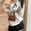 Bow Fashion Korean Version of Gentle Mini Handbag 2025 Spring and Summer New Versatile Ins Shoulder Messenger Bag Tide