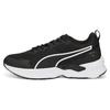 Power Runner Mesh Comfortable Sports Low-Top Lifestyle Shoes Unisex Sneaker Black White 388987-03