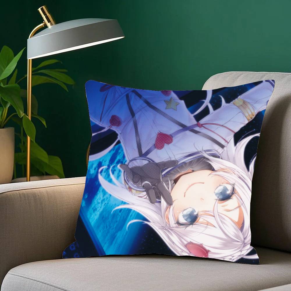 Ground Control To Psychoelectric Girl Anime Pillow Case Home Decor Throw For Sofa Bed Car Room Decor Gift Idea