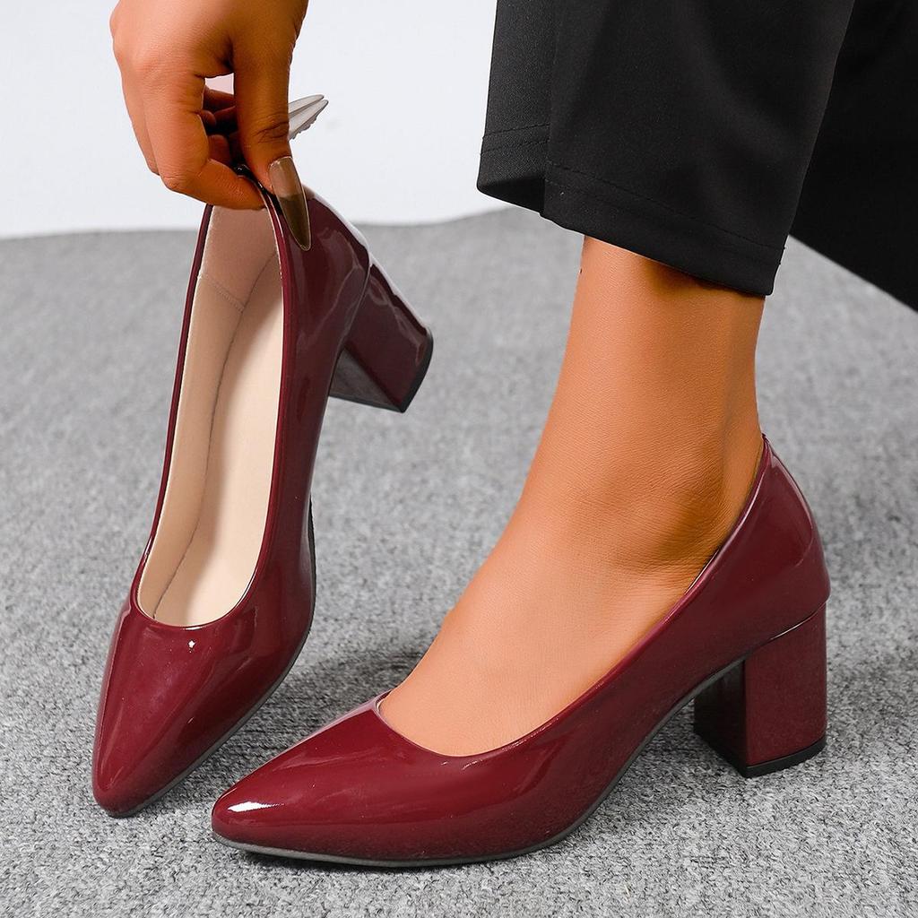 2026 Vielseitige Weiße Französische Plateauschuhe für Damen - Bequeme High Heels für Frühling/Herbst