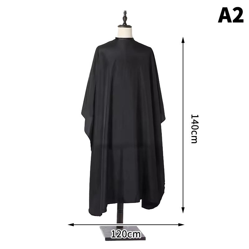 Professional Hairdressing Hair Cutting Cape With Adjustable Snap Closure Salon Barber Cape 140*120cm Waterproof Hairdressing