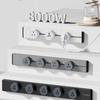 Multi-way Plug Movable Track Power Socket Adapter Wall Power Sliding Rail Socket Home Kitchen Appliances