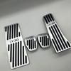 BYOUS MT Compatible Aluminum Pedal Covers for Mazda DM Series 2019 and Accelerator No drilling Features CX30 Scratch and stain CX-30 (October onwards)