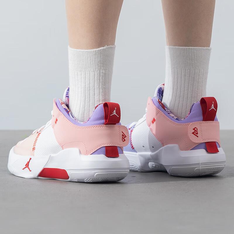 Jordan One Take 5 White Arctic Punch Purple Pulse University Red (GS) Kids Sneakers FQ3102-100