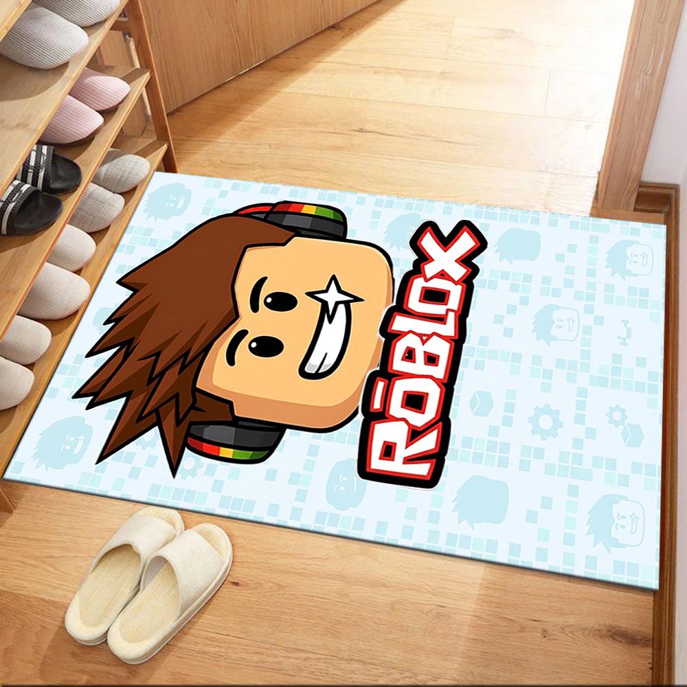 Roblox 423 Floor Rug Office Rug Perfect for Dormitory Entryway Outdoor Foyer Anti-slip Rug Anime Office Decor Perfect Gift for Friends & Family