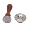 Reusable Coffee Pod 230ml Refillable Stainless Steel Coffee Capsule with Coffee Tamper Spoon Brush