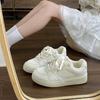 Korean Version of Foreign Trade Platform Niche Retro Board Shoes Women's Ins Tide 2025 Summer New Leisure Sports Versatile White Shoes