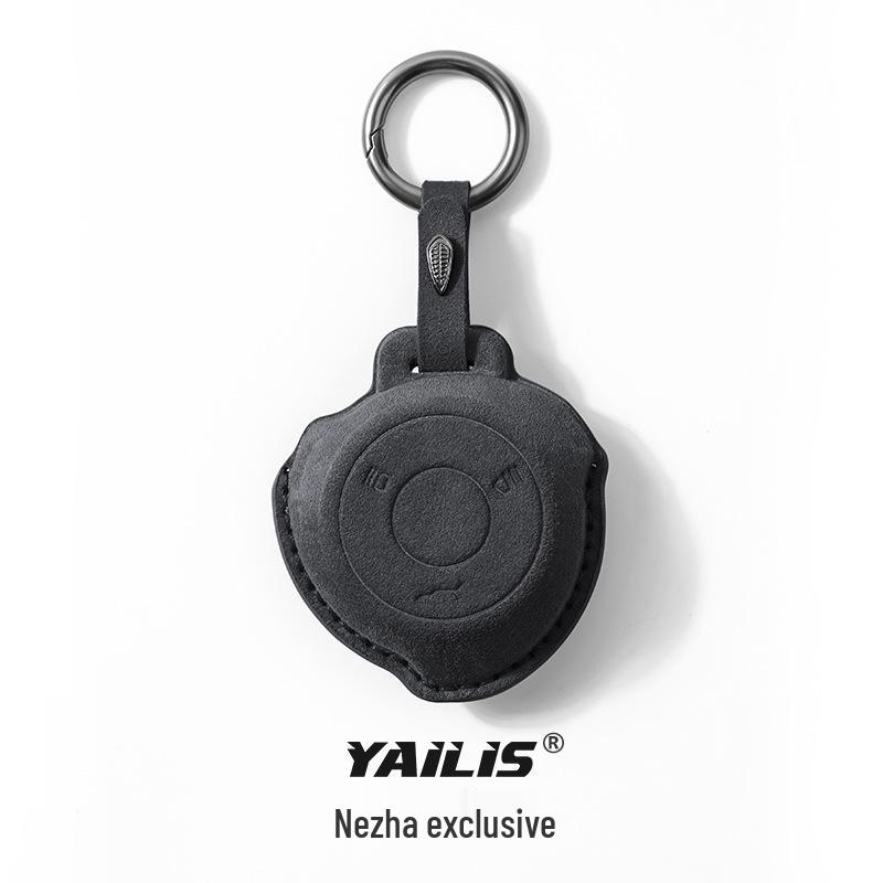 Nezha GT Suede Key Case: Remote Protection Bag with Interior Modification for Nezha AYA