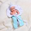 30cm Silicone Reborn Baby Doll - Soft Sleep Companion & Child Role-Playing Toy