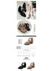 2024 Summer Plus Size Hollow Out Peep Toe Chunky High Heel Sandals