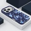 INS Floral Pattern Case For iPhone 17 Pro Max iPhone 16 15 14 13 Pro Max 11 17e 16e Luxury Leather Texture Soft Silicone Matte Cover