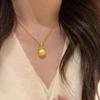 Chinese Style Glitter Diamond Lucky Bag Pendant Necklace for Women - Versatile, Exquisite Choker Jewelry